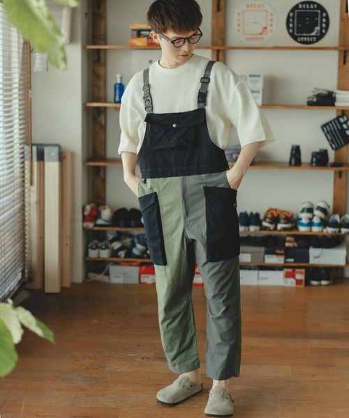 gym master（ジムマスター） オーバーオール サロペット ストレッチ