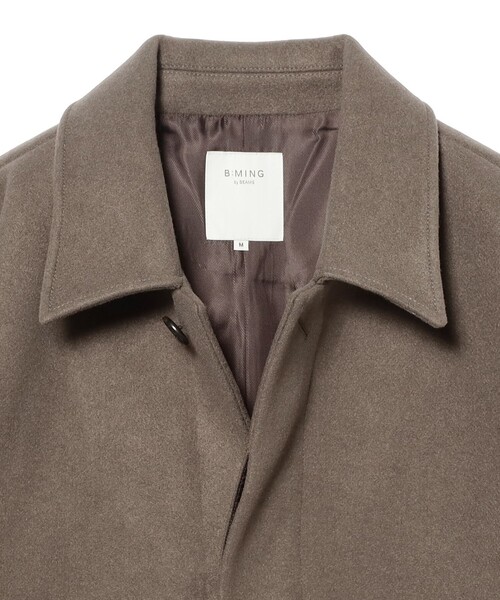 B：MING by BEAMS（ビーミング by ビームス） ステンカラーコート