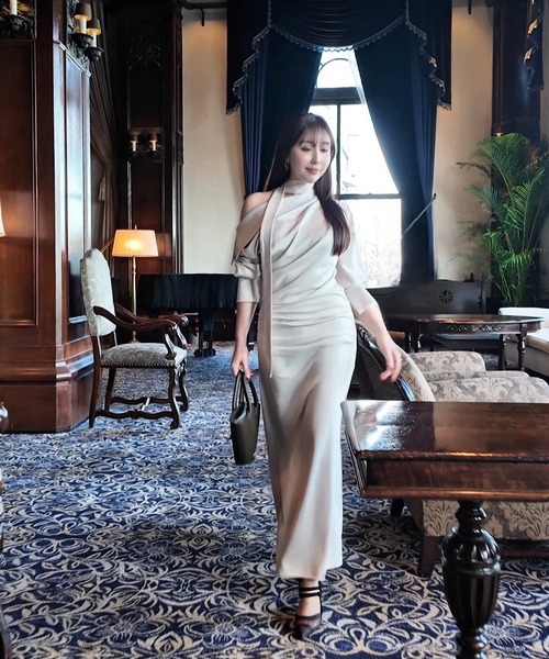 THEODORIC.dy（セオドリックディ） ワンピース スカーフドレープ