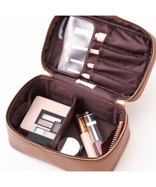 Francfranc（フランフラン） ポーチ バイカラー バニティポーチ S