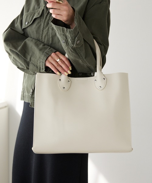 POUTOJOURU トートバッグ 「ポートジュール」 レザー 2WAYクラシック