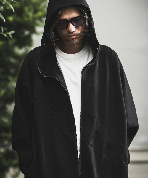 NOISESCAPE（ノイズスケープ） パーカー mpa3282-Double knit material