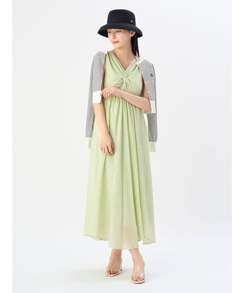 CELFORD（セルフォード） ワンピース ツイストデザインノースリ