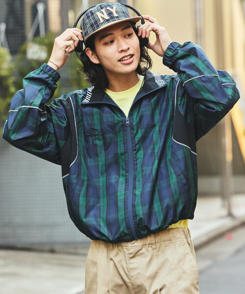 umbro（アンブロ） ナイロンジャケット 別注 Nylon Track Jacket