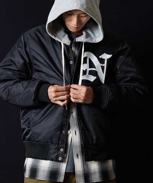 NUMBER (N)INE（ナンバーナイン） スタジャン NYLON PRINTED STADIUM