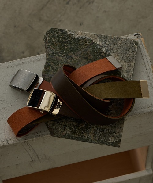 Whim Gazette（ウィム ガゼット） ベルト 「Hoaw.」レザーガチャベルト