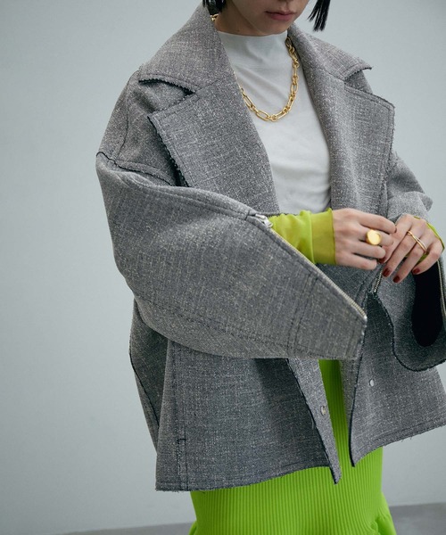 ADAM ET ROPE'（アダムエロペ） ジャケット ブルゾン ボンディング