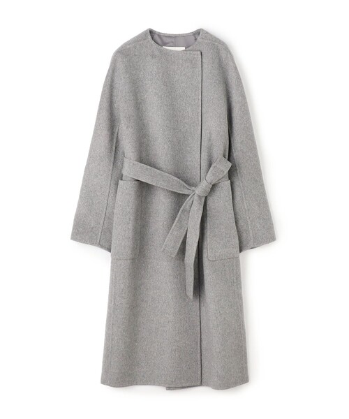 Ballsey（ボールジィ） ノーカラーコート コート プレミアムウール