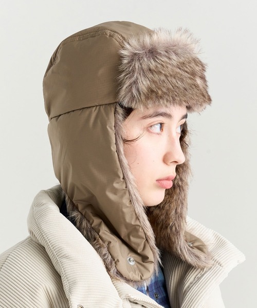 NANGA（ナンガ） キャップ 帽子 AURORA TEX FUR FLIGHT CAP/オーロラ