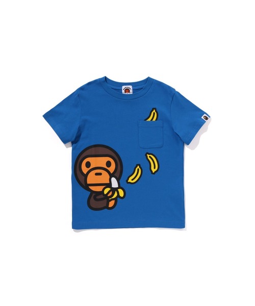 A BATHING APE（アベイシングエイプ） tシャツ BABY MILO BANANA