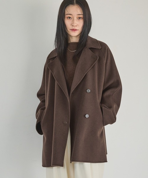 A part by（アパートバイ） コート アウター カシープミドルジャケット