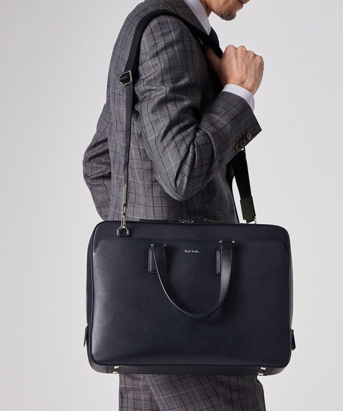 Paul Smith（ポール・スミス） ビジネスバッグ シグネチャーストライプ