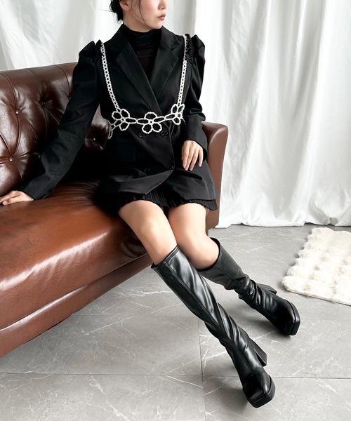 Jasmine Grandiflorum（ジャスミングランディフローラム） ブーツ