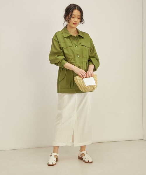 SHIPS（シップス） ミリタリージャケット モッズコート 「手洗い可能