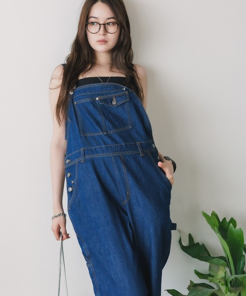 FREE MAX オーバーオール サロペット デニムオーバーオール サロペット