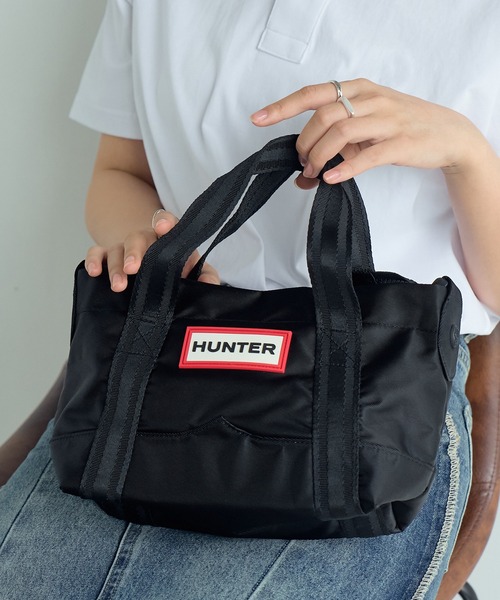 HUNTER（ハンター） トートバッグ 「HUNTER/ハンター」NYLON TOPCLIP