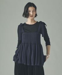 Curensology（カレンソロジー） キャミソール /ウールリネンキャミ