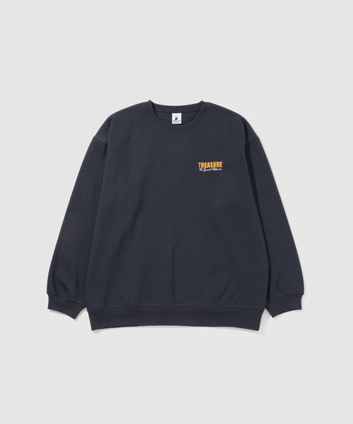 トレーナー スウェット 髭サガラ刺繍トレーナー メンズ レディース