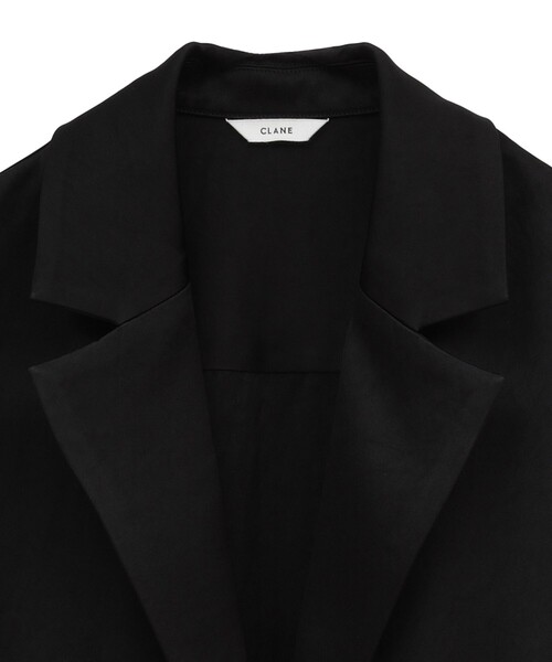 CLANE（クラネ） ブラウス シャツ 「CLANE/クラネ」TAILORED SATIN