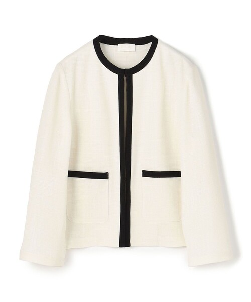 Ballsey（ボールジィ） ジャケット ノーカラージャケット カラミ ノー