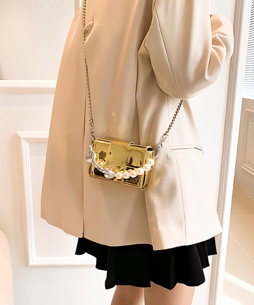 FUNALIVE（ファンアライブ） ショルダーバッグ バッグ 編みこみ仕様