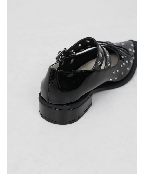 Darich（ダーリッチ） シューズ ダブルベルトフラットシューズ