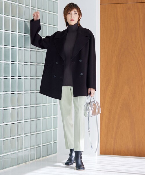 ICB（アイシービー） ピーコート pコート ウールリバー Pコート