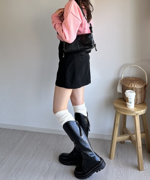 ブーツ ボリュームソールロングブーツ レディース : ZOZOTOWN Yahoo!店