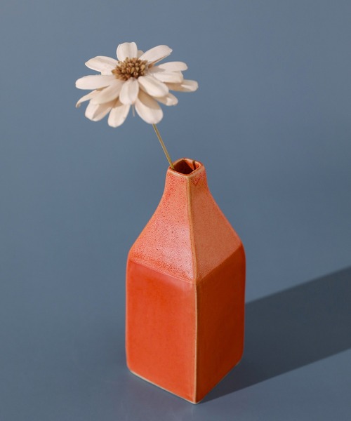 花瓶 屋根型一輪挿し 花器 フラワーベース 波佐見焼 : ZOZOTOWN Yahoo