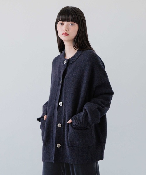 ニット セーター ウールカシミヤUNISEXカーディガン 969830