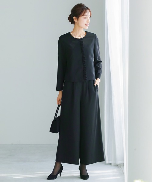 セットアップ 「洗濯機で洗える！接触冷感！2WAYストレッチ！防シワ