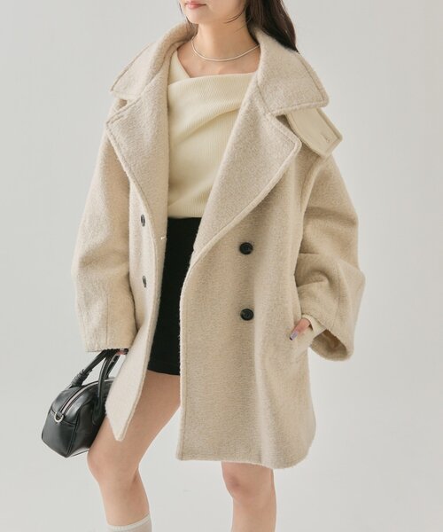 mystic（ミスティック） コート アウター 「WEB/限定店舗」シャギー