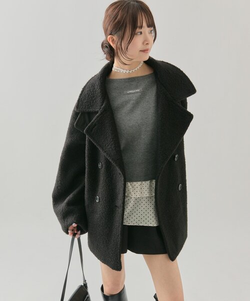 mystic（ミスティック） コート アウター 「WEB/限定店舗」シャギー