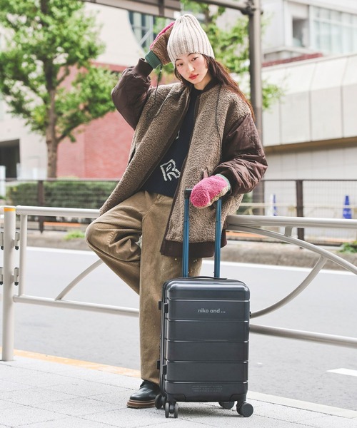 niko and…（ニコアンド） 手袋 オリジナルフェイクファーボア