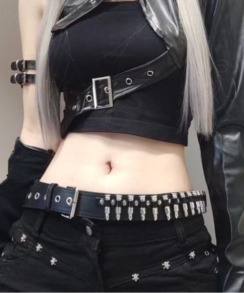 lilful ベルト Y2K 弾丸ベルト レディース : ZOZOTOWN Yahoo!店 - 通販
