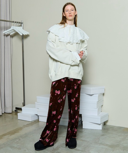 MAISON SPECIAL（メゾンスペシャル） トレーナー スウェット Zip Sweat