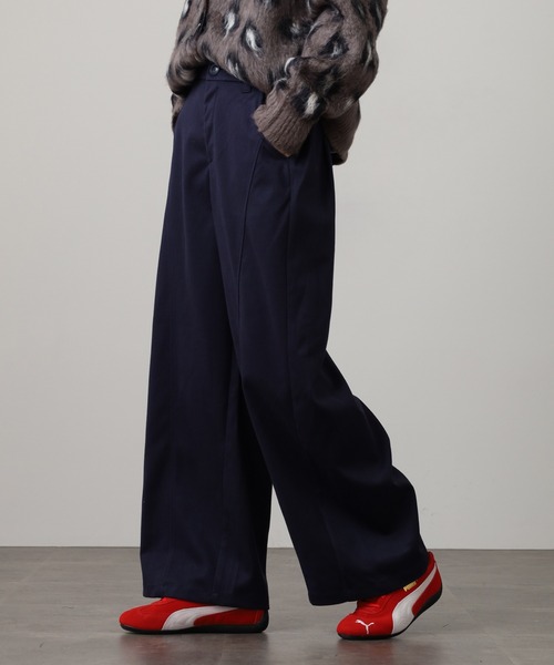 Nohea パンツ noheaウールタッチコクーンパンツ レディース : ZOZOTOWN