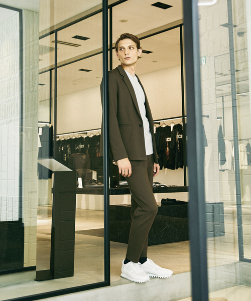 5351 POUR LES HOMMES スラックス 「セットアップ対応」パイピング