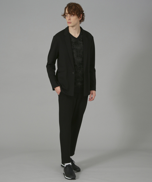 5351 POUR LES HOMMES スラックス 「セットアップ対応」パイピング