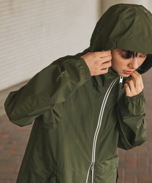 AIGLE（エーグル） レインコート カッパ MTD 防水 透湿 撥水ジップ