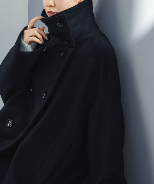 NOBLE（ノーブル） コート アウター 「追加」スタンドカラーオーバー