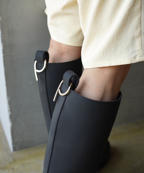 Purpred（パープレッド） 長靴 レインブーツ POLE LONG/ロングブーツ