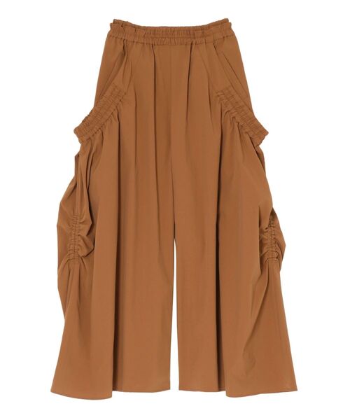 UN3D.（アンスリード） パンツ ROUND GATHER WIDE PT / ラウンド