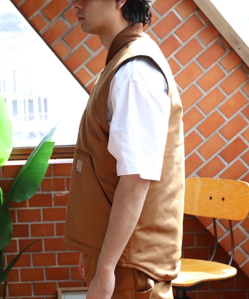 Carhartt（カーハート） ダウンベスト ベスト ダックベスト メンズ