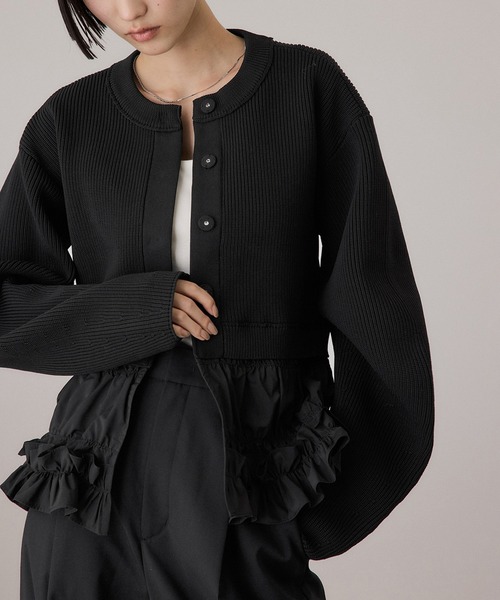 ADAM ET ROPE'（アダムエロペ） カーディガン 「サステナブル