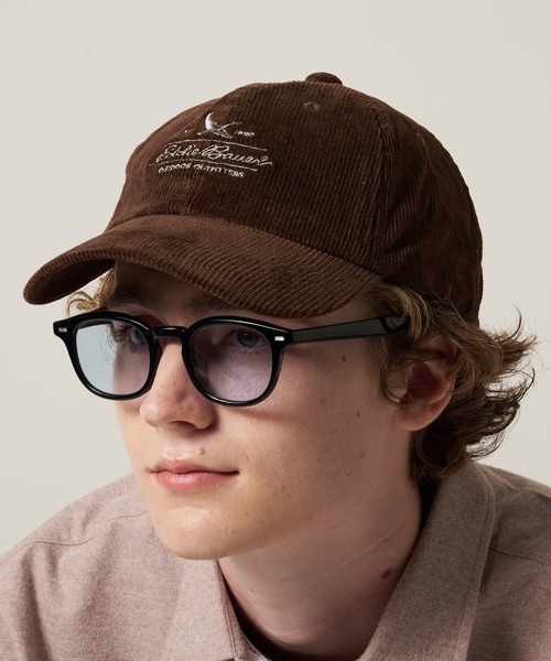 Eddie Bauer（エディーバウアー） キャップ 帽子 コーデュロイ ロゴ