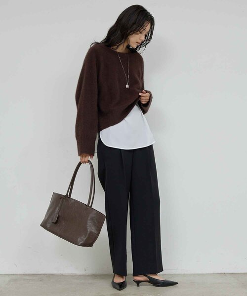 GALLARDAGALANTE（ガリャルダガランテ） ブラウス シャツ ラウンド