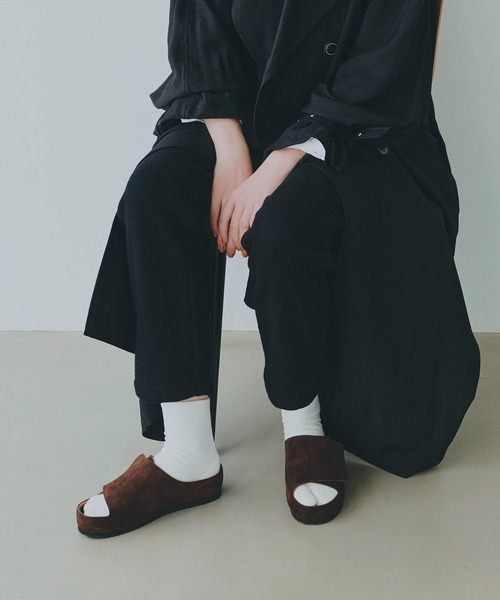 BENEXY（ベネクシー） サンダル 180/イチハチマル スリム ベロアレザー