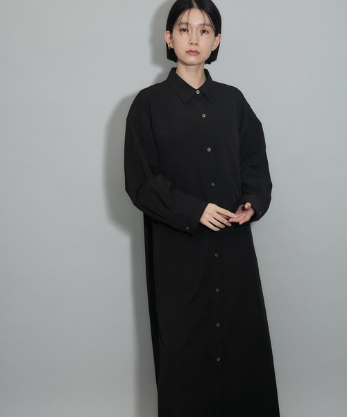 ADAM ET ROPE'（アダムエロペ） シャツワンピース 「ZOZO限定・多