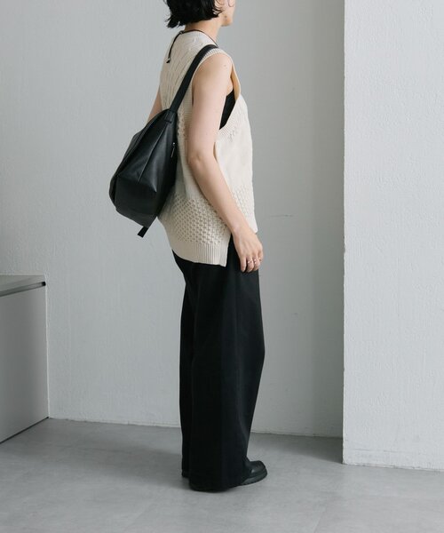 ear PAPILLONNER（イア パピヨネ） トートバッグ レザーフラップワン